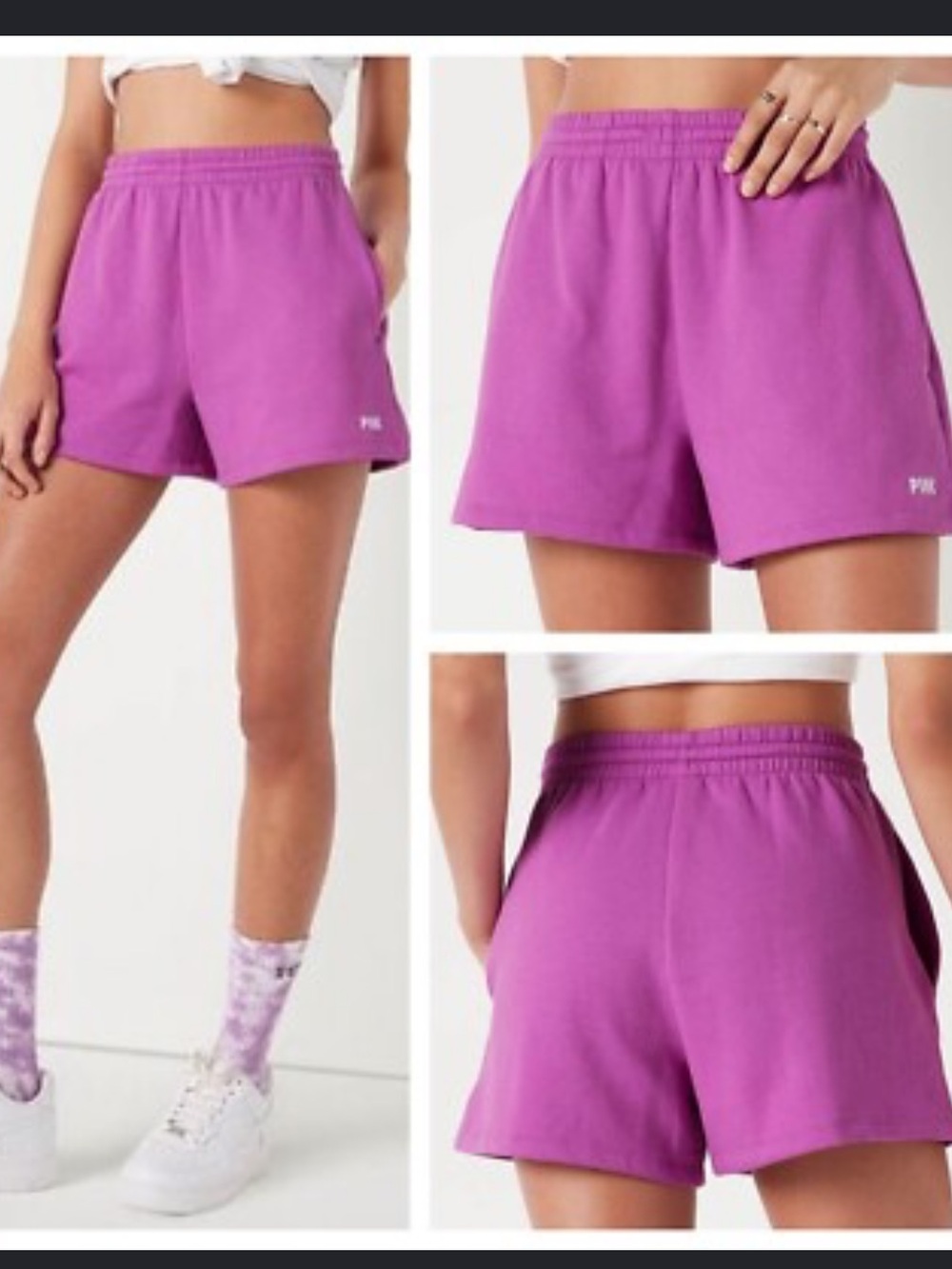 PINK Victoria's Secret Magenta Lounge Athletic Shorts